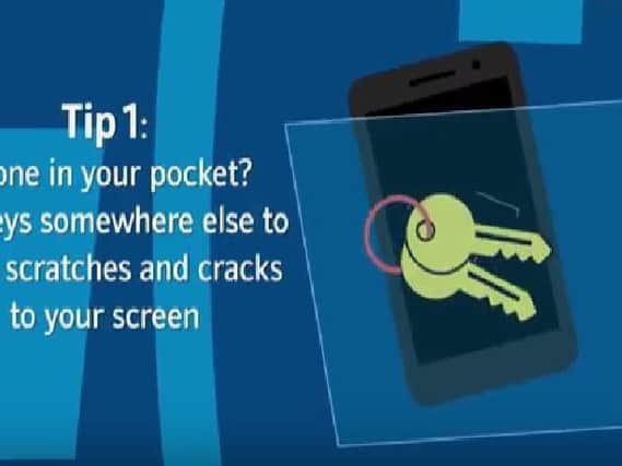 Avoid damaging your phone
