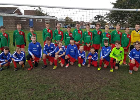 Aldwick Athletic under-14s and under-12s
