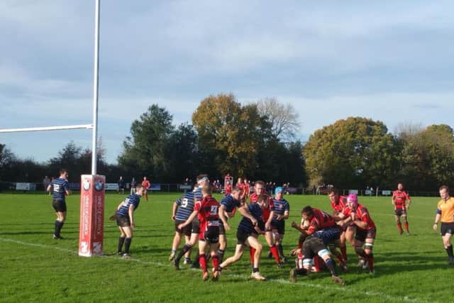Heath forwards created the platform for a 36-0 victory at Whitemans Green