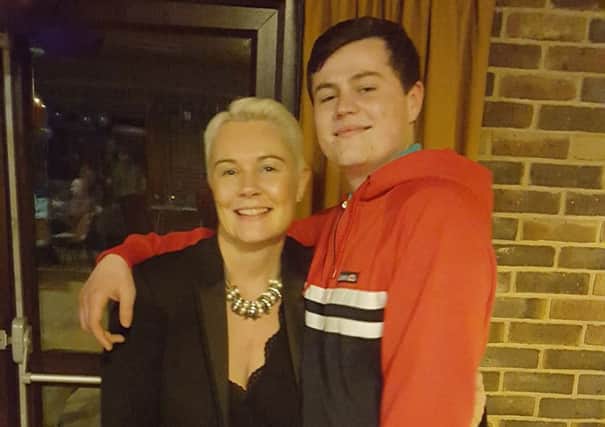 Wendy has been raising awareness of the need for organ donation since her son Jack (right) tragically died