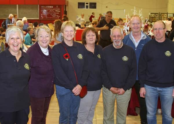Shoreham and Southwick Rotary Club members at the craft fair DM17110023a