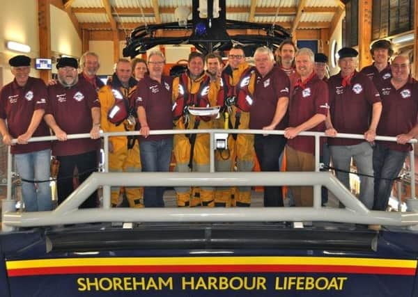 Wellington Wailers at Shoreham Harbour Lifeboat Station