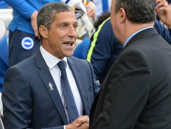Brighton manager Chris Hughton. Picture by Phil Westlake (PW Sporting Photography)