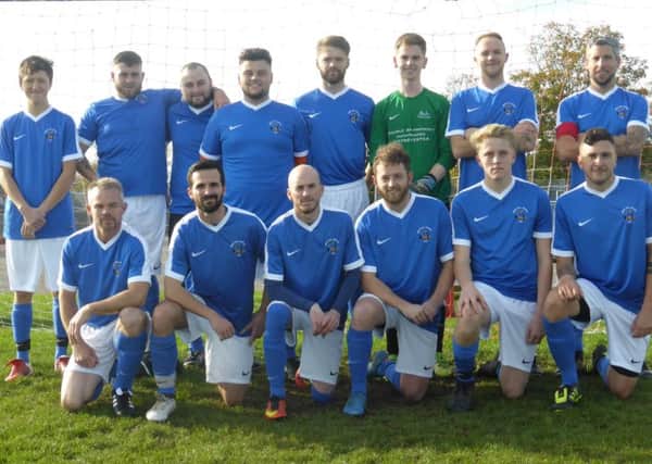 The West Hill United Football Club first team which lost to Sovereign Saints II in Division Four. Picture by Simon Newstead