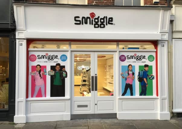 Smiggle opens in East Street on Friday