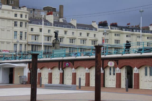 The arches just east of the i360 will be home to a new Rampion visitor centre