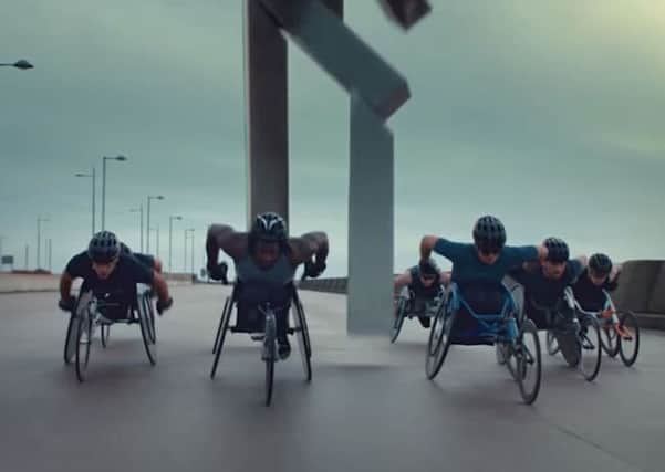 Lizzie Williams, 22, from Worthing, (third from left) features in a new Channel 4 'ident'. Picture: Channel 4