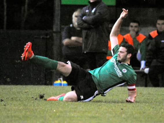 The Hillians have appealed Gary Elphick's red card against Leiston