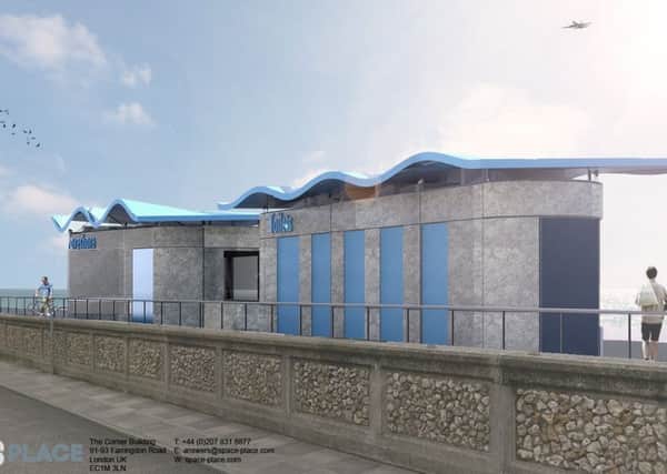 Original proposals for toilets on Bognor Regis' seafront