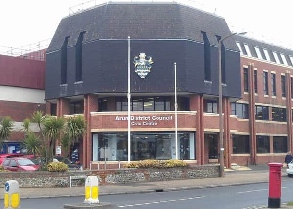 Arun Civic Centre in Maltravers Road, Littlehampton, home of Arun District Council