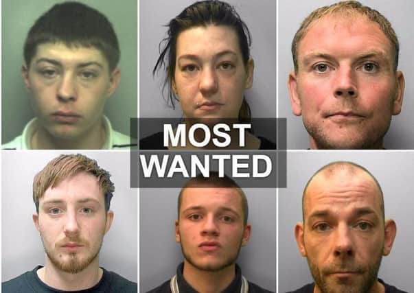 Have you seen any of these people? Pictures: Sussex Police