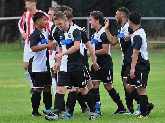 East Preston host Brighton & Hove Albion's under-23 team in the Sussex Senior Cup on Tuesday. Picture by Stephen Goodger
