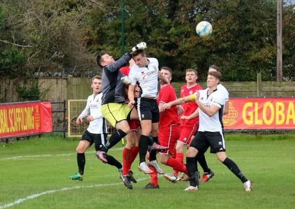 Pagham proved far too strong for Eastbourne Utd / Picture by Roger Smith