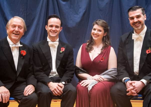 From left to right: Robert Hammersley, Lawrence Olsworth-Peter, Olivia Bell and Robert Davies. Picture by Melvyn Walmsley