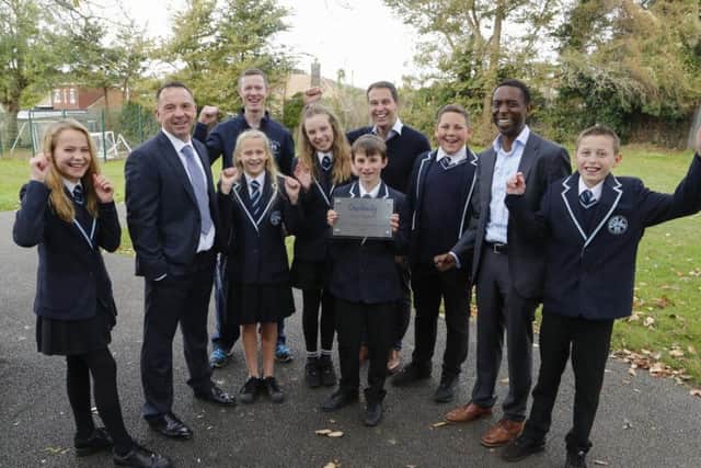 Celebrating winning funding for a new outdoor gym