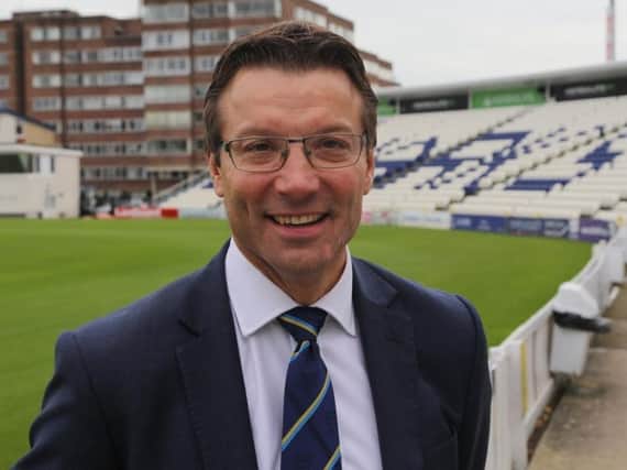 Sussex Cricket chief executive Rob Andrew.