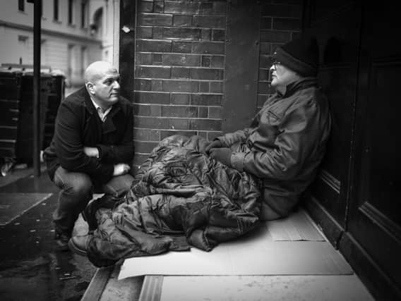 Cash raised through the StreetSmart campaign goes towards helping the homeless