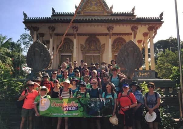 Cambodia trek in aid of Chestnut Tree House children's hospice