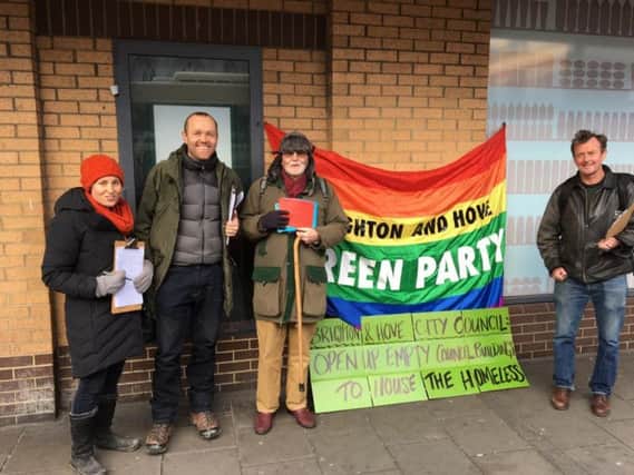 Green councillors campaigned for council-owned buildings to be opened to the homeless