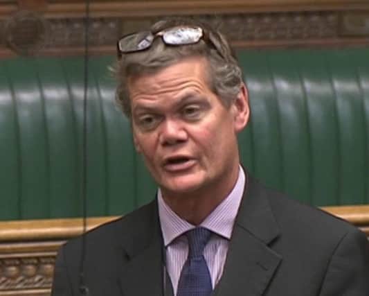 Eastbourne MP Stephen Lloyd speaking in the House of Commons