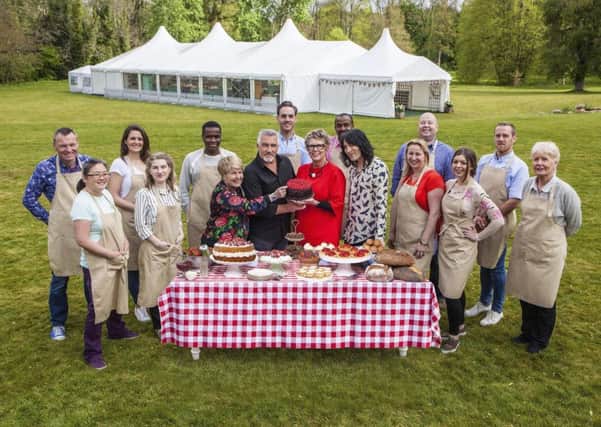Contestants and stars of the Great British Bake Off 2017 Â© Mark Bourdillon/Love Productions/Channel4