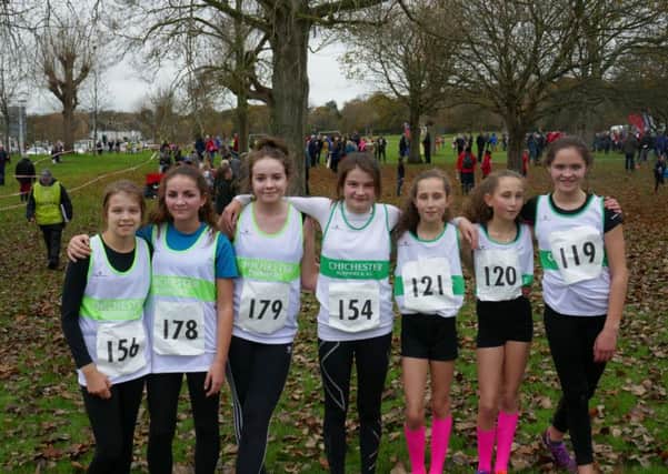 Chichester's under-13 girls at Bexhill / Picture by Nicky Stallard