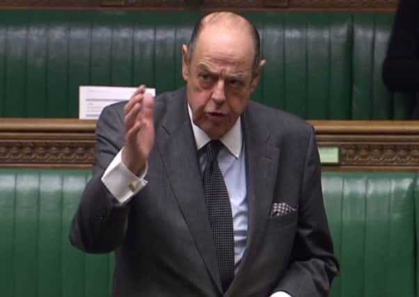 Sir Nicholas Soames, Mid Sussex MP, speaking about the situation in Zimbabwe in the House of Commons