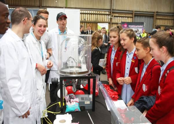 A scene from this year's Big Bang Science Fair.