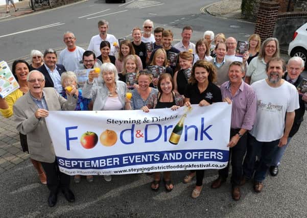 Steyning Food and Drink Festival launch. Pic Steve Robards