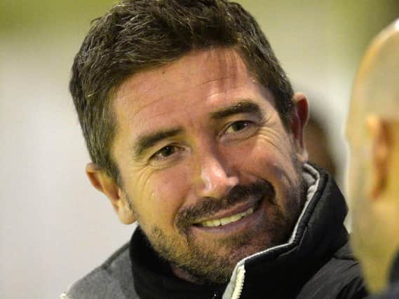 Kewell was all smiles after Tuesday night's win against Exter. Picture by Jon Rigby