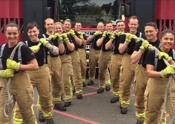 Trainee firefighters set to take on a charity challenge